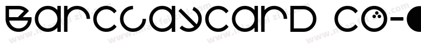 Barclaycard Co字体转换